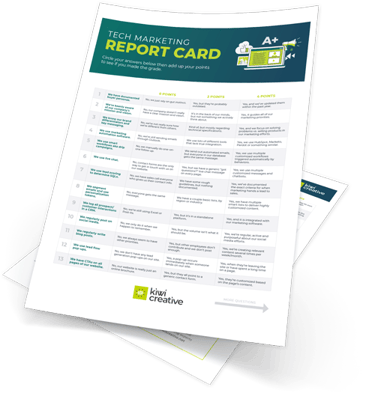 TechMarketingReportCard