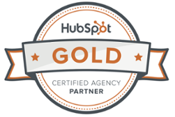 Hubspot Gold Certified Agency Partner badge